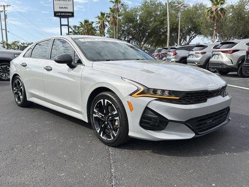 Wolf Gray 2022 Kia K5 GT-Line