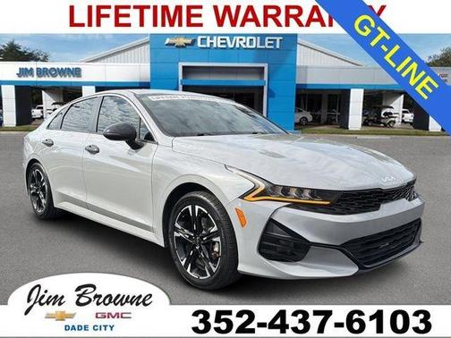 Wolf Gray 2022 Kia K5 GT-Line