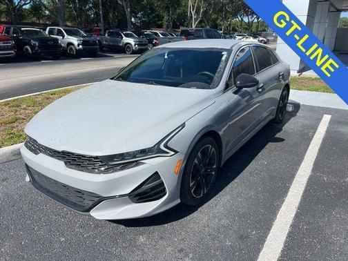Wolf Gray 2022 Kia K5 GT-Line