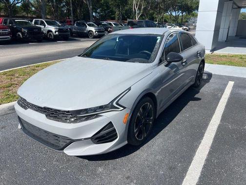 Wolf Gray 2022 Kia K5 GT-Line