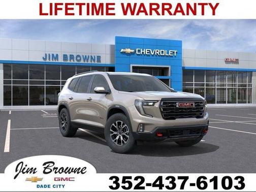 Metallic 2026 GMC Acadia AT4
