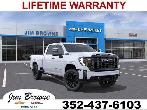 Glacier White 2026 GMC Sierra 2500 Denali Ultimate