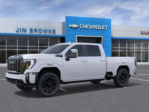 Glacier White 2026 GMC Sierra 2500 Denali Ultimate