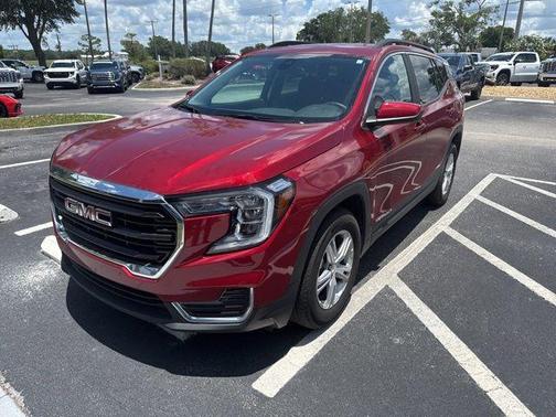 Volcanic Red 2024 GMC Terrain SLE