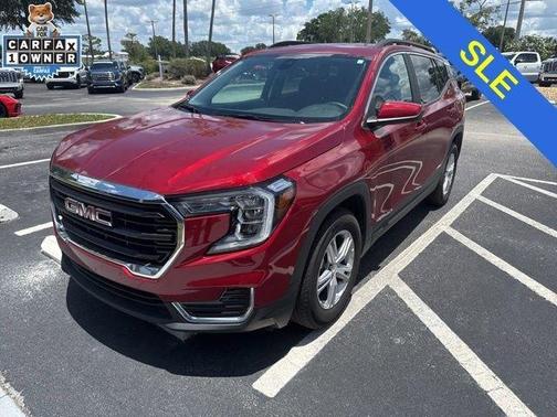 Volcanic Red 2024 GMC Terrain SLE