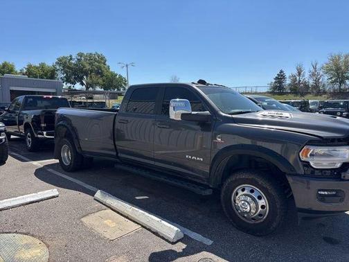 Gray 2023 RAM 3500 Laramie