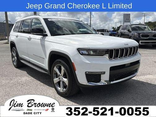 White 2021 Jeep Grand Cherokee L Limited