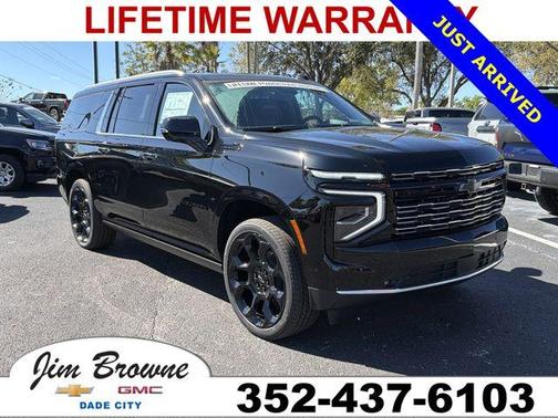 Black 2026 Chevrolet Suburban High Country