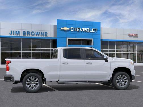Summit White 2026 Chevrolet Silverado 1500 LT