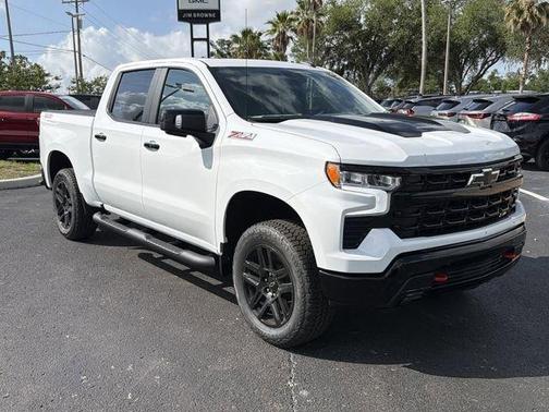 Summit White 2026 Chevrolet Silverado 1500 LT Trail Boss