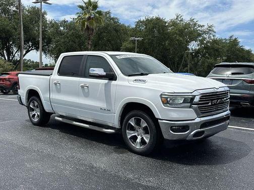 Ivory White 2022 RAM 1500 Laramie