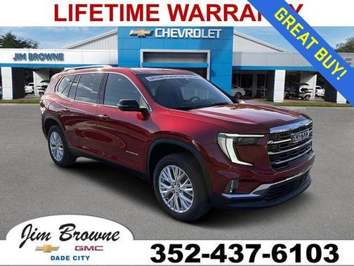 Volcanic Red 2026 GMC Acadia Elevation