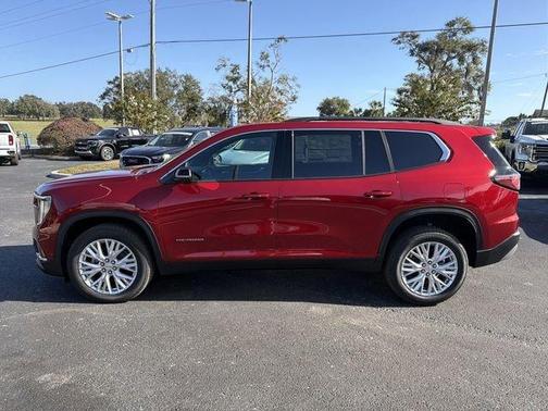 Red 2026 GMC Acadia Elevation