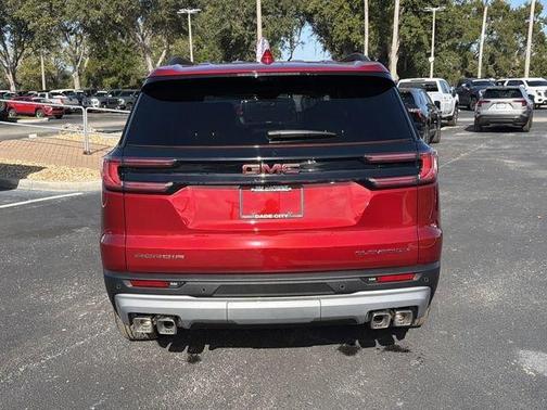 Red 2026 GMC Acadia Elevation