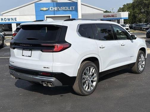 Glacier White 2026 GMC Acadia Denali