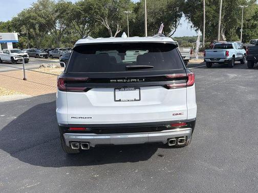 Glacier White 2026 GMC Acadia Denali