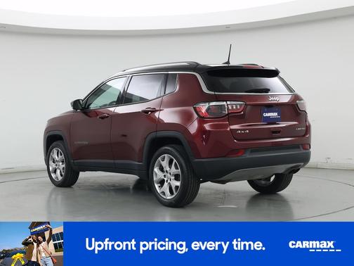 Burgundy 2022 Jeep Compass Limited