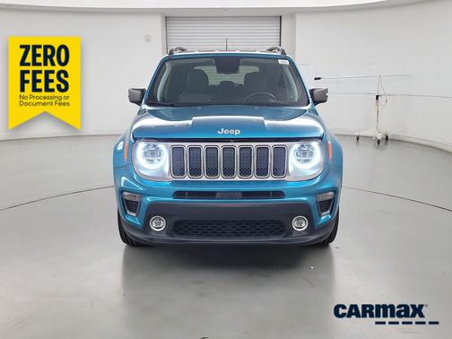 Blue 2020 Jeep Renegade Limited