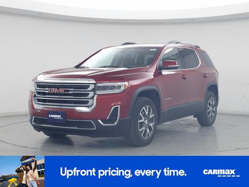 Red 2023 GMC Acadia SLE