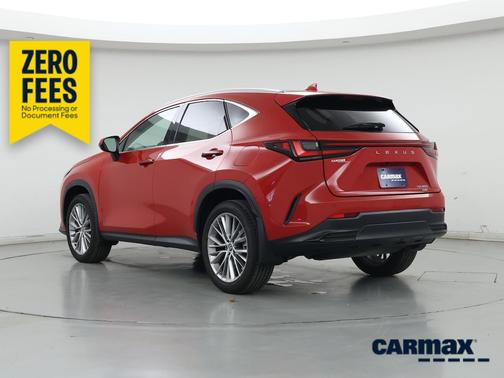 Red 2025 Lexus NX 350 Premium