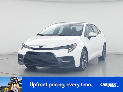 White 2021 Toyota Corolla SE