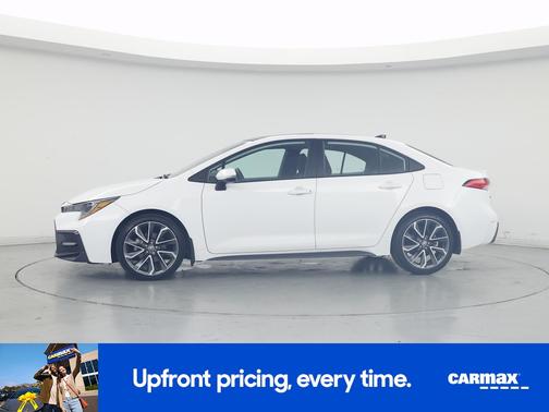 White 2021 Toyota Corolla SE