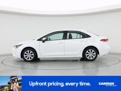 White 2022 Toyota Corolla LE