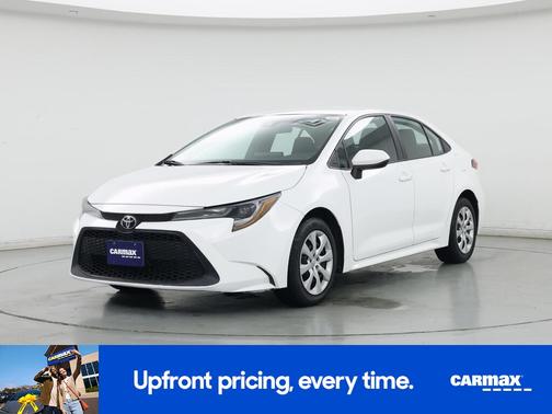 White 2022 Toyota Corolla LE
