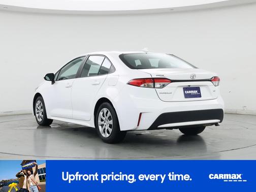 White 2022 Toyota Corolla LE
