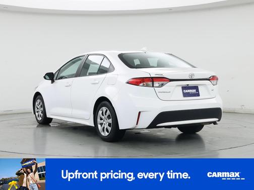 White 2022 Toyota Corolla LE