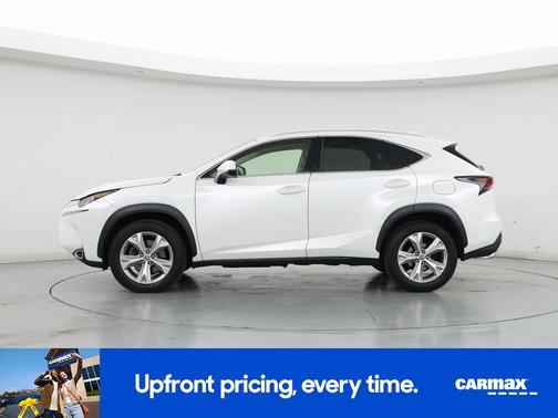 White 2017 Lexus NX 200t