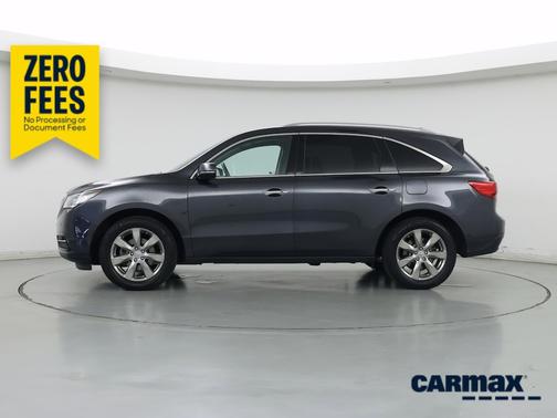 Gray 2016 Acura MDX Advance