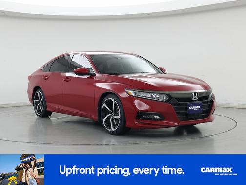 Red 2019 Honda Accord Sport