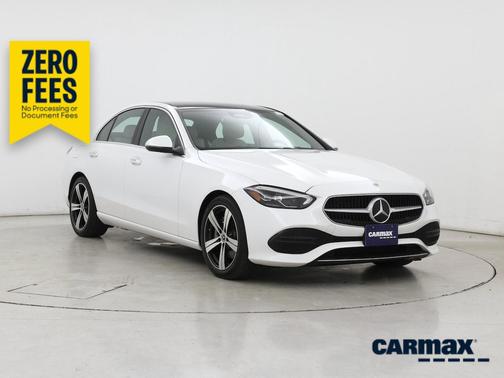 White 2023 Mercedes-Benz C-Class
