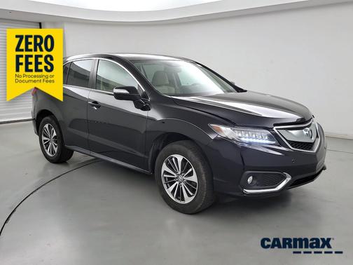 Black 2018 Acura RDX