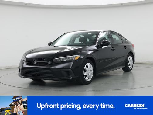 Black 2023 Honda Civic LX