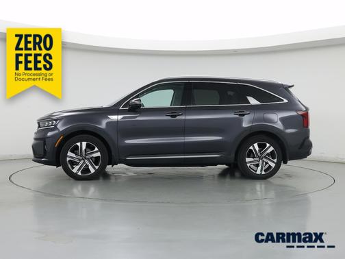 Gray 2023 Kia Sorento Hybrid SX Prestige
