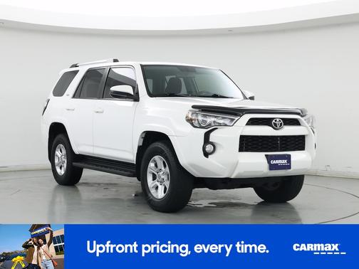 White 2019 Toyota 4Runner SR5