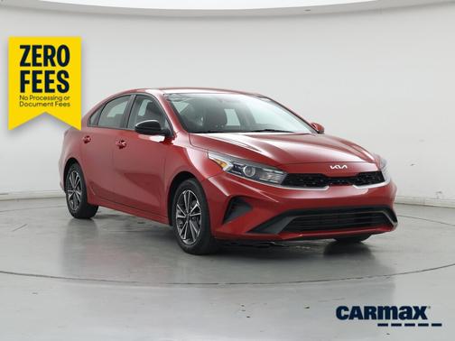 Red 2023 Kia Forte LXS
