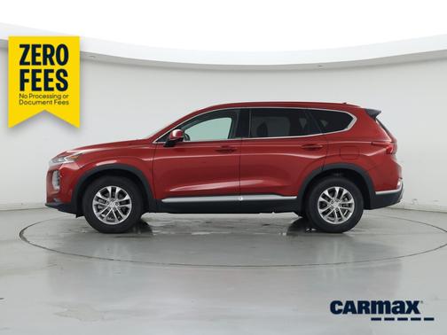 Red 2019 Hyundai SANTA FE SEL