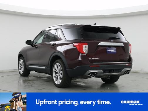 Burgundy 2022 Ford Explorer Platinum