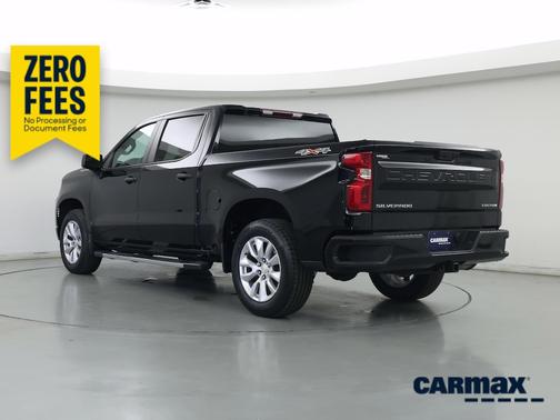 Black 2022 Chevrolet Silverado 1500 Custom