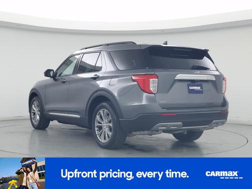 Gray 2022 Ford Explorer XLT