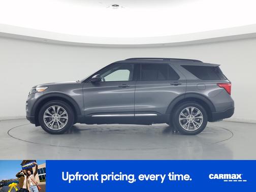 Gray 2022 Ford Explorer XLT