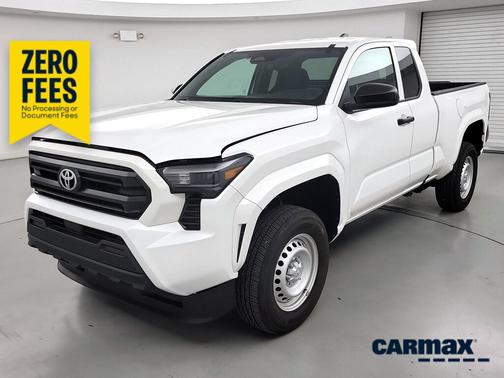 White 2025 Toyota Tacoma SR