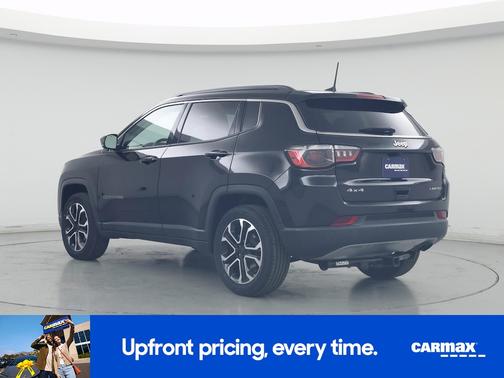 Black 2022 Jeep Compass Limited