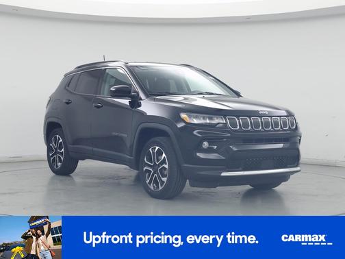 Black 2022 Jeep Compass Limited