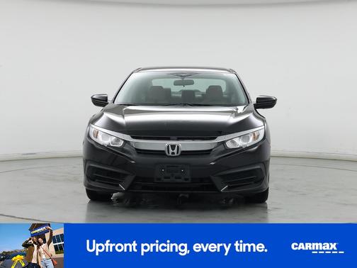 Black 2018 Honda Civic LX