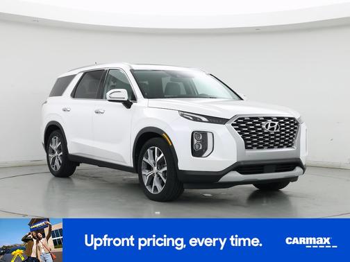 White 2021 Hyundai PALISADE SEL