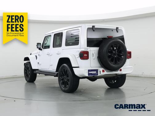 White 2021 Jeep Wrangler Unlimited Sahara High Altitude